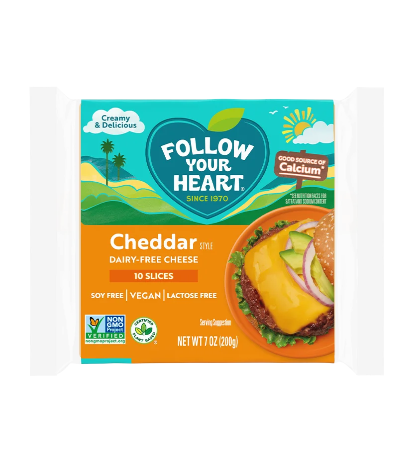 Follow Your Heart® Vegan Cheddar-Style Slices