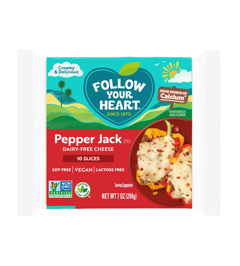 Follow Your Heart® Vegan Pepper Jack-Style Slices