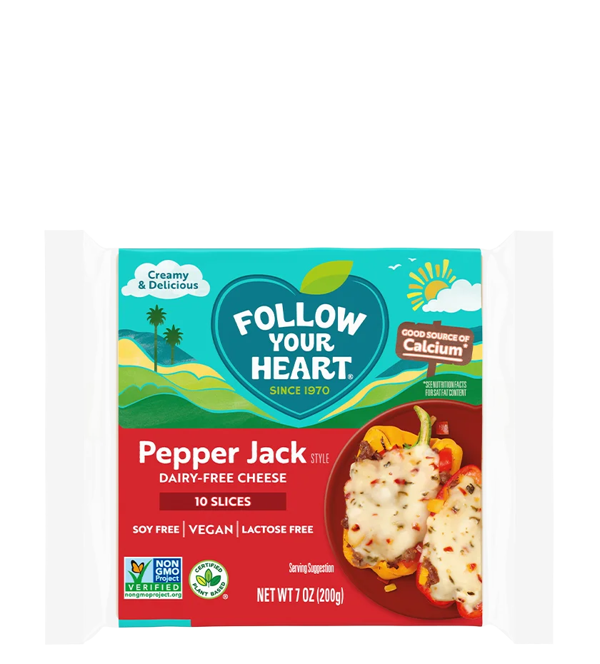 Follow Your Heart® Vegan Pepper Jack-Style Slices