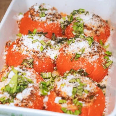 Stuffed Tomatoes Vegan Recipe