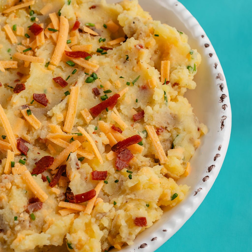 Loaded Mashed Potatoes Vegan Recipe
