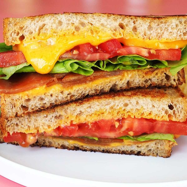 BLT Grilled Cheese Vegan Recipe