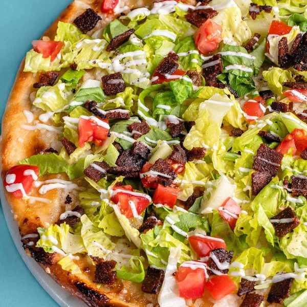 Grilled BLT Pizza Vegan Recipe