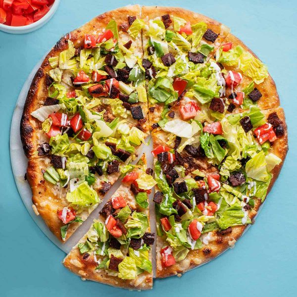 Grilled BLT Pizza Vegan Recipe