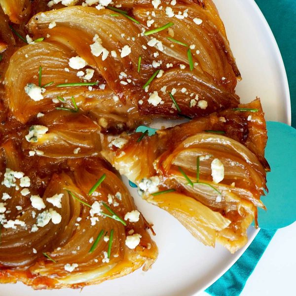 Caramelized Onion Tart Vegan Recipe