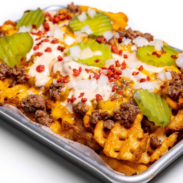 Cheeseburger Fries Vegan Recipe