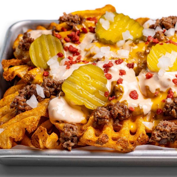 Cheeseburger Fries Vegan Recipe