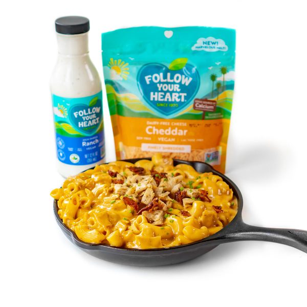 Chick’n Bacon Ranch Mac & Cheese Vegan Recipe