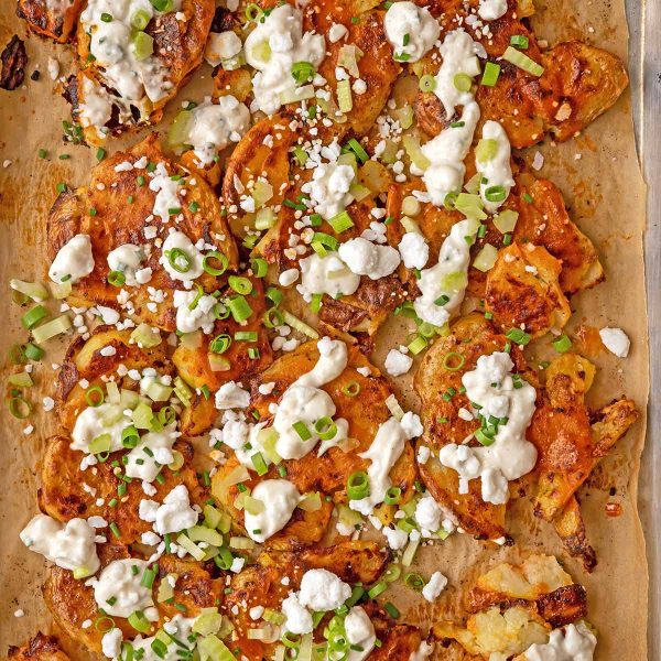 Crispy Buffalo Potatoes Vegan Recipe