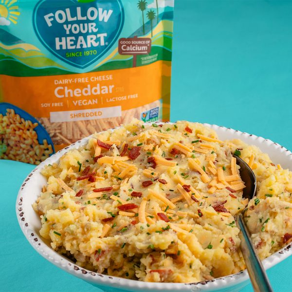 Loaded Mashed Potatoes Vegan Recipe