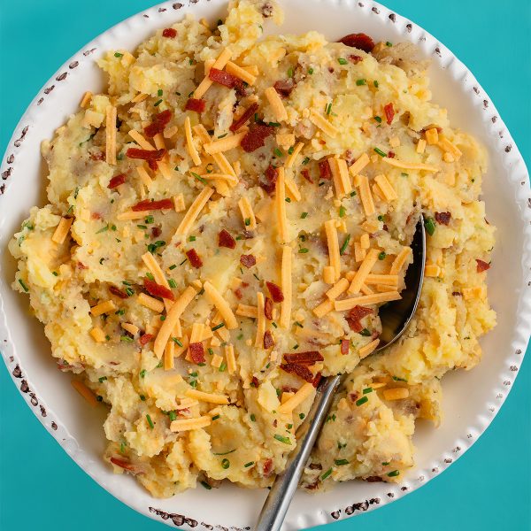 Loaded Mashed Potatoes Vegan Recipe