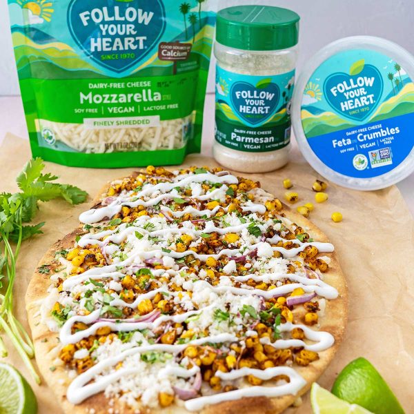 Elote Flatbread Vegan Recipe