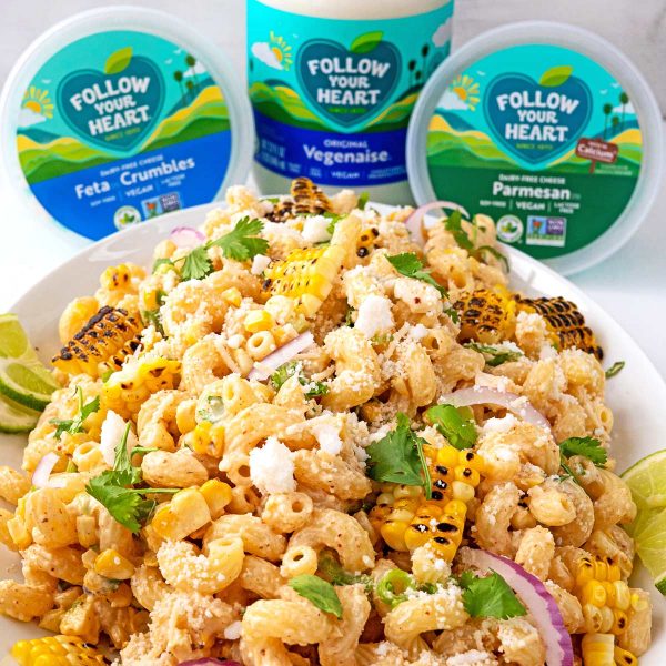 Elote Pasta Salad Vegan Recipe