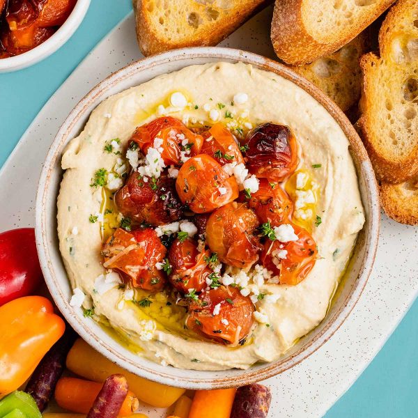 Feta Hummus Vegan Recipe