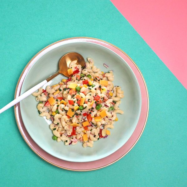 Funfetti Macaroni Salad Vegan Recipe