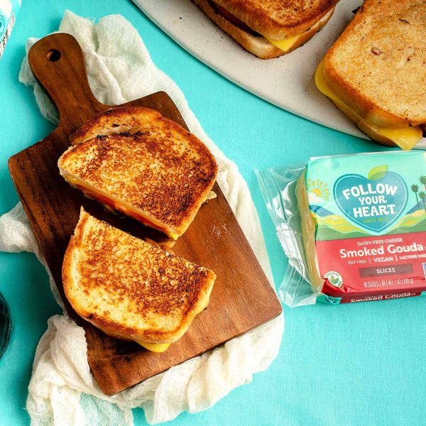 Garlic Miso Mushroom Grilled Cheese Vegan Recipe