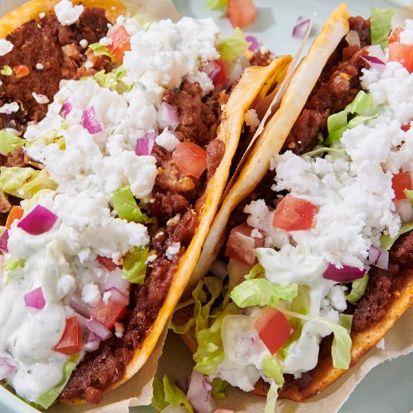 Gyro Smash Tacos Vegan Recipe
