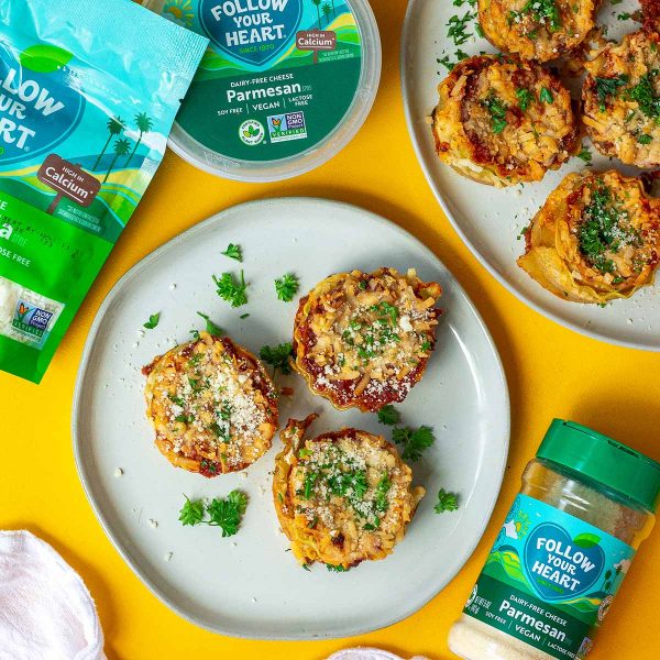 Lasagna Cups Vegan Recipe