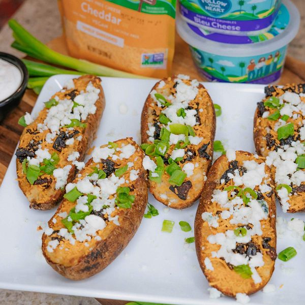 Loaded Potato Skins Vegan Recipe