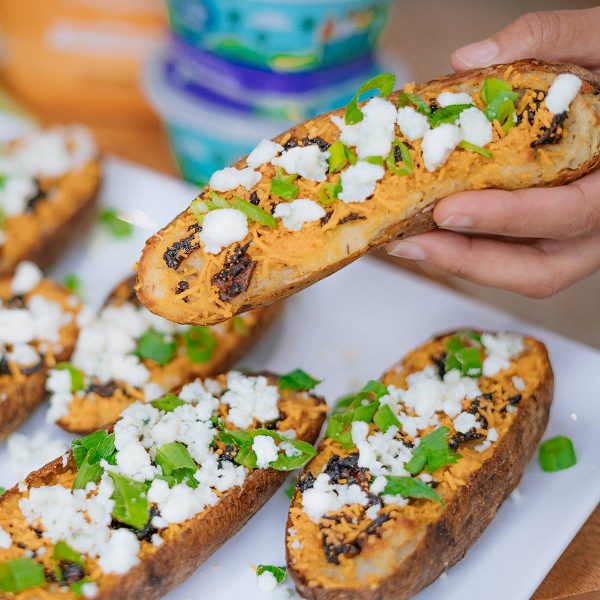 Loaded Potato Skins Vegan Recipe