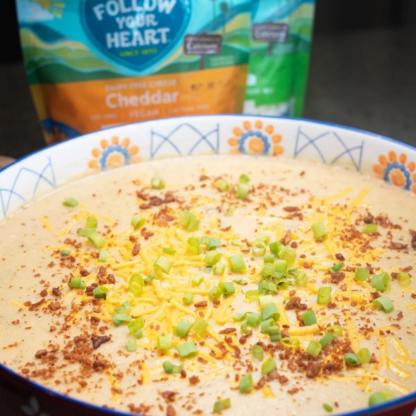 Loaded Potato Soup Vegan Recipe