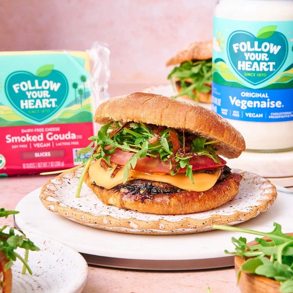Portobello Mushroom Burger Vegan Recipe