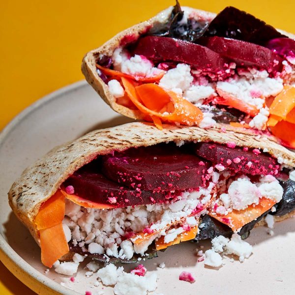 Pickled Beet and Feta Sandwich Vegan Recipe