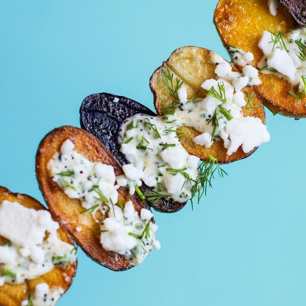 Potato Skewers Vegan Recipe