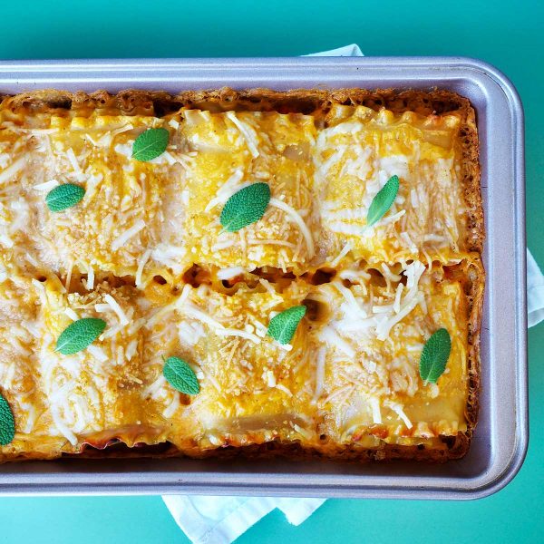 Pumpkin Lasagna Roll Ups Vegan Recipe