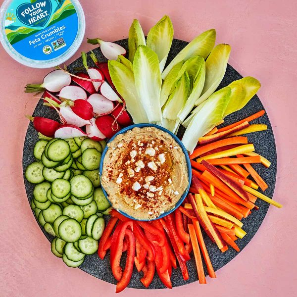 Serrano Feta Hummus Vegan Recipe