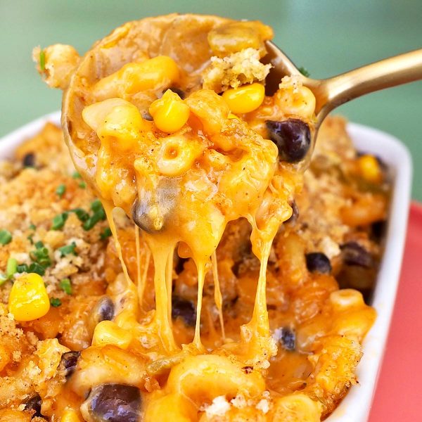 Southwest Chipotle Mac and Cheese Vegan Recipe