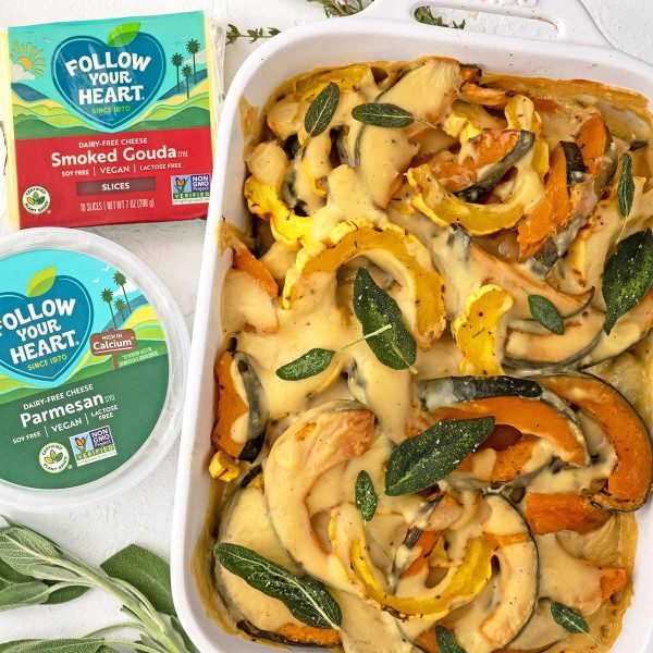 Squash Gratin Vegan Recipe