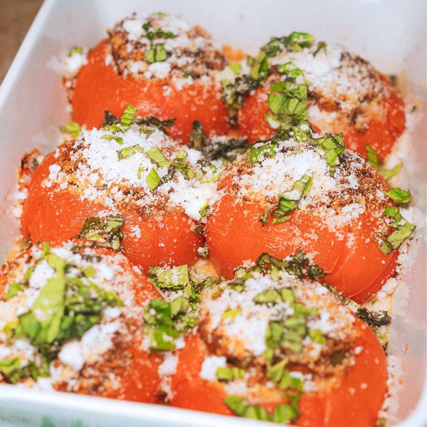 Stuffed Tomatoes Vegan Recipe
