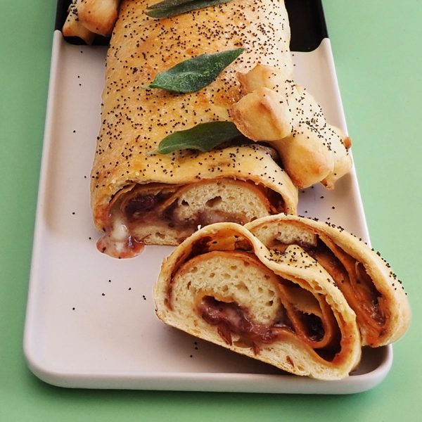 Turkey Cranberry Roll Up Vegan Recipe