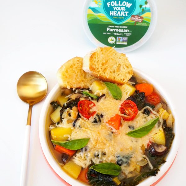 White Bean and Kale Soup Vegan Recipe