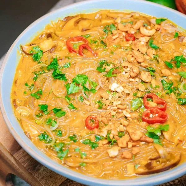 Spicy Pumpkin Noodles Vegan Recipe