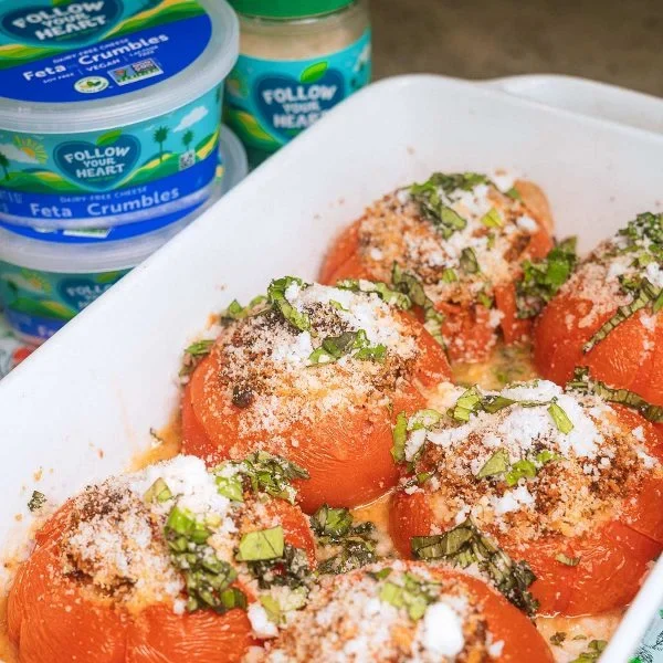 Stuffed Tomatoes Vegan Recipe